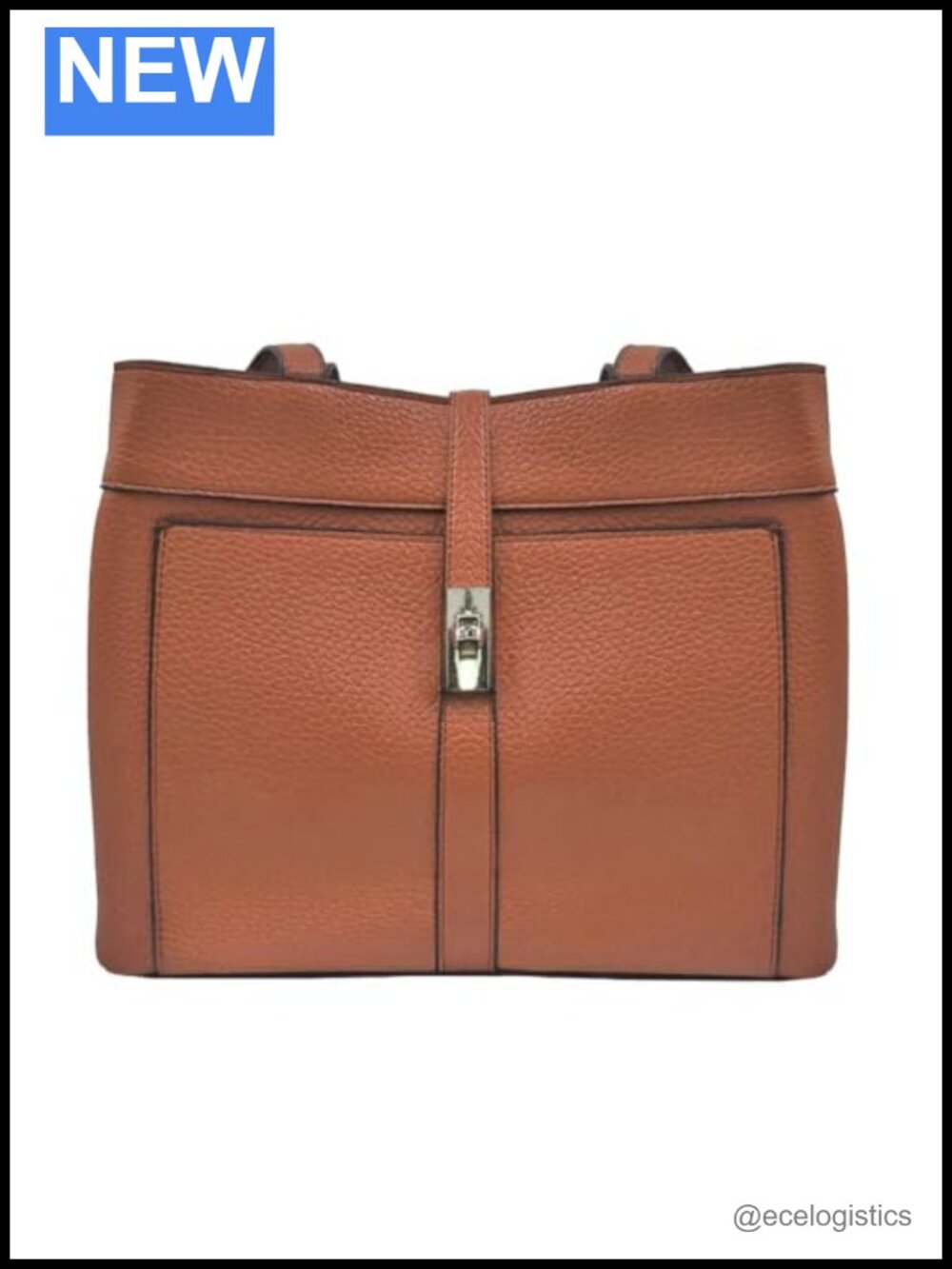 Vegan Leather Adele Shoulder Handbag RFID Protection Detachable Strap